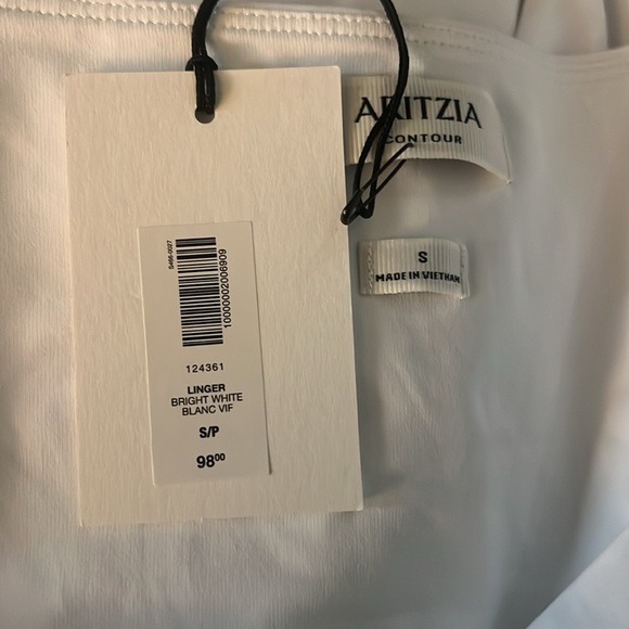 Aritzia Linger Dress • Bright White • Size Small • NWT - Picture 4 of 4